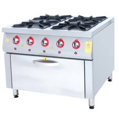 Cozinha 4 bocas com forno a gás DRNKU-1010