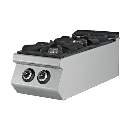 Cuisinière à gaz 2 feux sur table Série 900 400mm