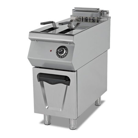 24-liter electric fryer with 900 Series cabinet 400mm