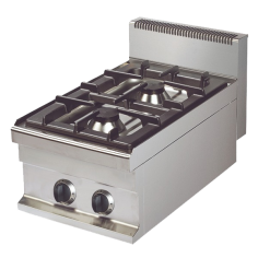 Cocina a gas 2 fuegos sobremesa Serie 700 400mm GR711-S