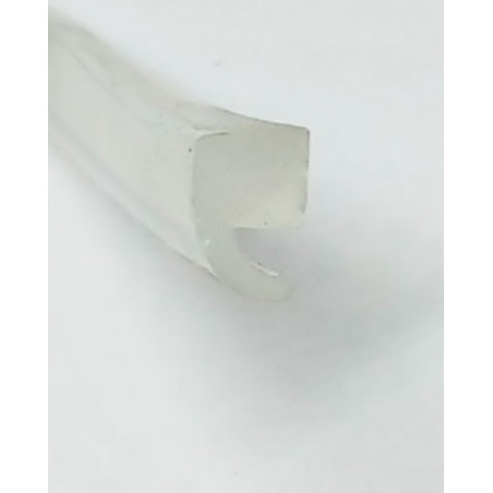 Junta Campana Envasadora DZ-400 Silicone perfil 6,30x10mm Comprimento 1800mm