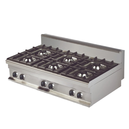 Gas stove with 6 burners countertop Series 700 1200mm GR731-S