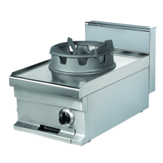 Wok a gás simples de mesa Série 700 400mm WR711-S