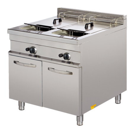 Fritadeira a gás dupla GF922 Cuba monobloco