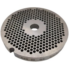 Placa Picadora de carne 32 Broca 3,5mm sem pivô 1 entalhe Inoxidável Enterprise