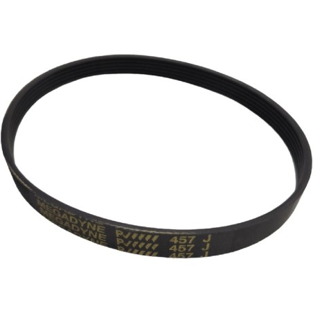 Courroie nervurée L457 6 nervures largeur 14 mm P457J