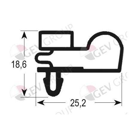 Junta para Frigorifico Armario Refrigerador CS-360B