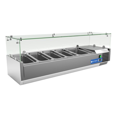 Refrigerated display case for ingredients VR-1400 5 trays