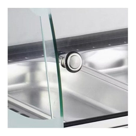 Vitrine expositora quente de tapas RTR5