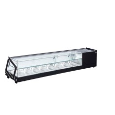 Vitrine réfrigérée à tapas VRC-8 (RTS-104L) 8 plateaux