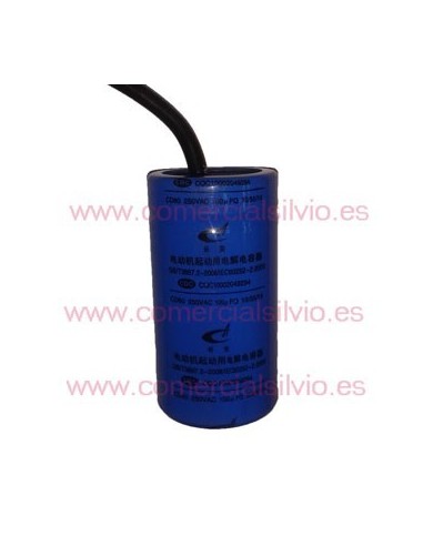 Condensador de arranque capacidad 100µF 250V CD60