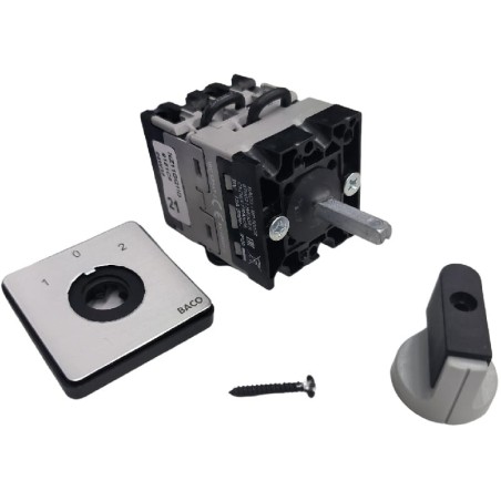 Comutador rotativo 1-0-2 Serra de ossos Mainca NZ11GQ1ID 200762 1-0-2