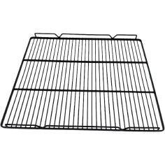 Estante de grade 560x480mm esquerda e direita preta plastificada BLG1880-3M