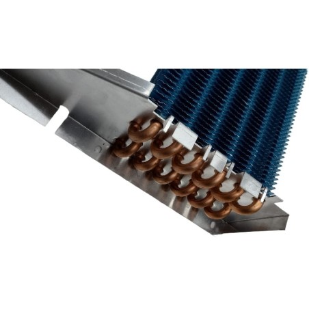 Évaporateur FF400 FR400 tubes en cuivre Ø10mm 400x330x90mm FF40.03