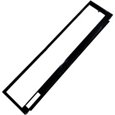 Black metal frame cabinet LC-850 2024 1200x270mm