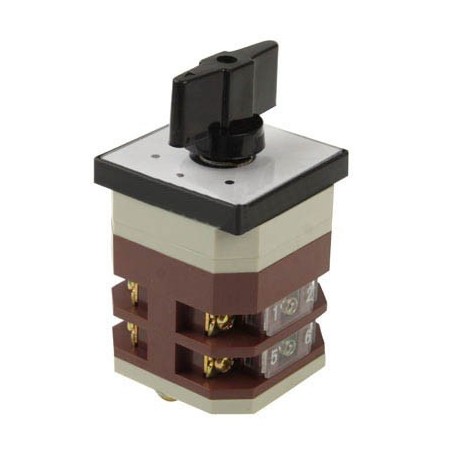 RUIWU Rotary Switch LW12-16 GB14048 500V 15A 4 Switching Positions