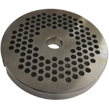 Placa Picadora de carne 22 Furo 4mm sem pivô 1 Entalhe Inoxidável Enterprise