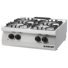 800mm Countertop Gas Cooker OSOG 8070 L 4 burners 5018