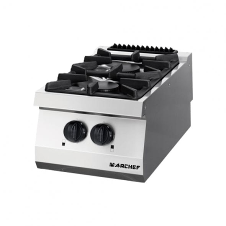 Fogão a gás de mesa 400mm OSOG 4070 L 2 queimadores