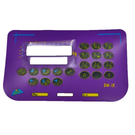 Carátula de teclado Visor DW-IX