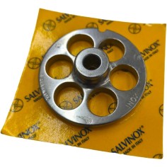 Placa Picadora de Carne 12 Broca 18mm com Pivô 1 Entalhe Inoxidável Enterprise Autoafiável