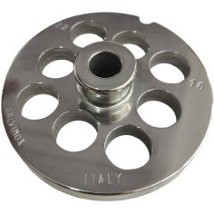 Placa Picadora de carne 22 Broca 16mm com pivô 1 entalhe Inoxidável Enterprise