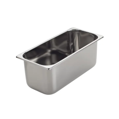 Ice cream bucket 360x165mm base 118mm stainless steel