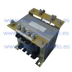 Transformador sellado 380V 45V 3 entradas BK-1000VA