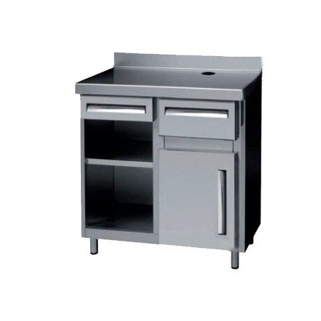 Mueble cafetero MCA-100-0 1000x600mm Con Tolva