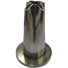 Ring nozzle for churros interior Ø20mm exterior Ø39mm H58mm stainless steel AISI-304