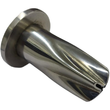 Buse anneau churros intérieur Ø20mm extérieur Ø39mm H58mm acier inoxydable AISI-304