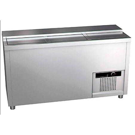 Stainless Steel Bottle Cooler MRB-150 3 Doors