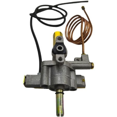 Grifo de gas Cocina GBR sin Termopar 65mbr   con encendido piezoeléctrico y tubo piloto