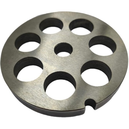 Meat Grinder Plate 22 Drill 18mm without Pivot 1 Notch Stainless Steel Enterprise