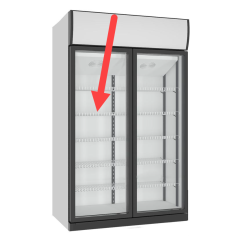 Puerta derecha armario refrigerado LC-850 590x1622mm