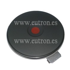 Placa de cocção ø 180mm 2000W 230V 4 terminais 8mm borda 490016 019342