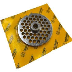 Placa Picadora de carne 22 Broca 8mm com pivô 2 Entalhes Inoxidável Enterprise Salvinox