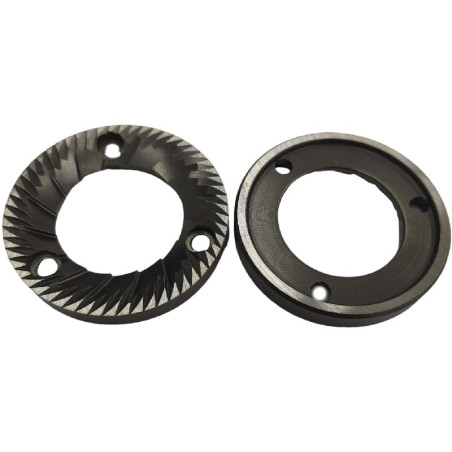 par de muelas sentido de rotación izquierdo D1 ø 64mm int.ø 37mm