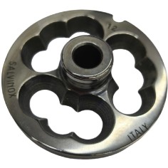 Meat Grinder Plate 12 drill 3 eyes with pivot 1 notch Enterprise Salvinox