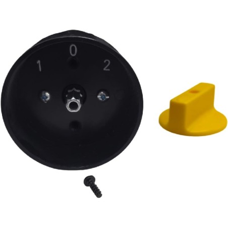 Comutador rotativo 3 1-0-2 Giovenzana Série P012