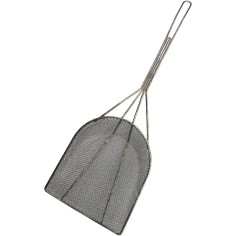 Louche en acier nickelé pour friteuses usage intensif L455mm