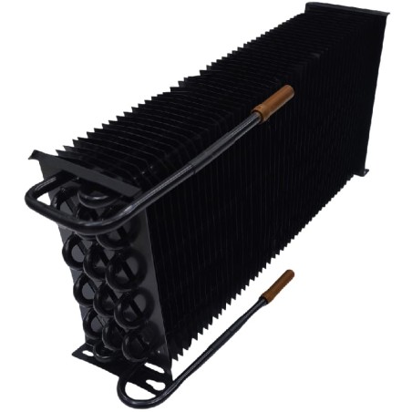 Evaporador SZ400 Preto 5x3 elementos medida total 420x95x190mm