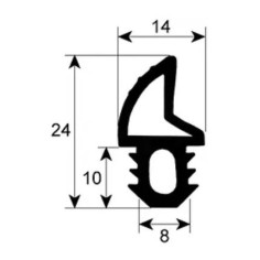 Joint de porte profil 2755 UE au mètre 900913