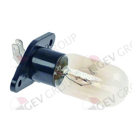 bombilla incandescente brida 52x27mm 240V 25W ø 25mm L 62mm UE