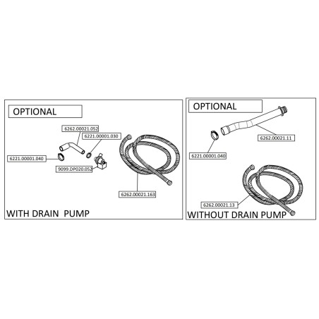 Ozti OBY Dishwasher Door 50x50 OBM 50M 2710.00501.005 580x420mm