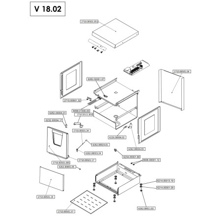 Lave-vaisselle panier 50x50 OBY 500 E avec pompe de drainage