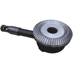 Quemador completo fogón 12KW H80mm L300mm Ø142mm Rosca M16 Paso 1,5