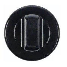 Bouton Universel ø 70 mm noir sans adaptateur/symbole 112172