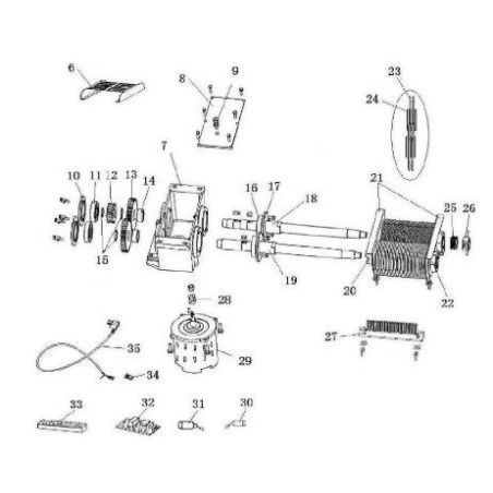 Coupeuse de viande en lanières ou en dés SL-48 Séparation de coupe 4mm