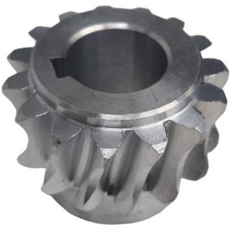 Engranaje Metálico Cortadora a Tiras QX-01 SL-48 Ø20mm Ø46mm 15 dientes L34mm